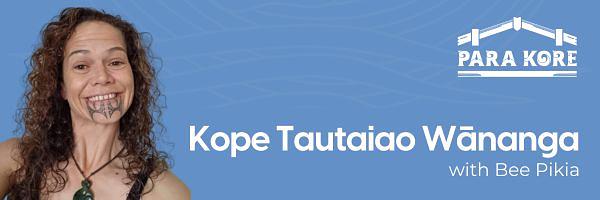 Wānanga Kope Tautaiao - Riverlution Cafe, Saturday 12 April 10:30am logo